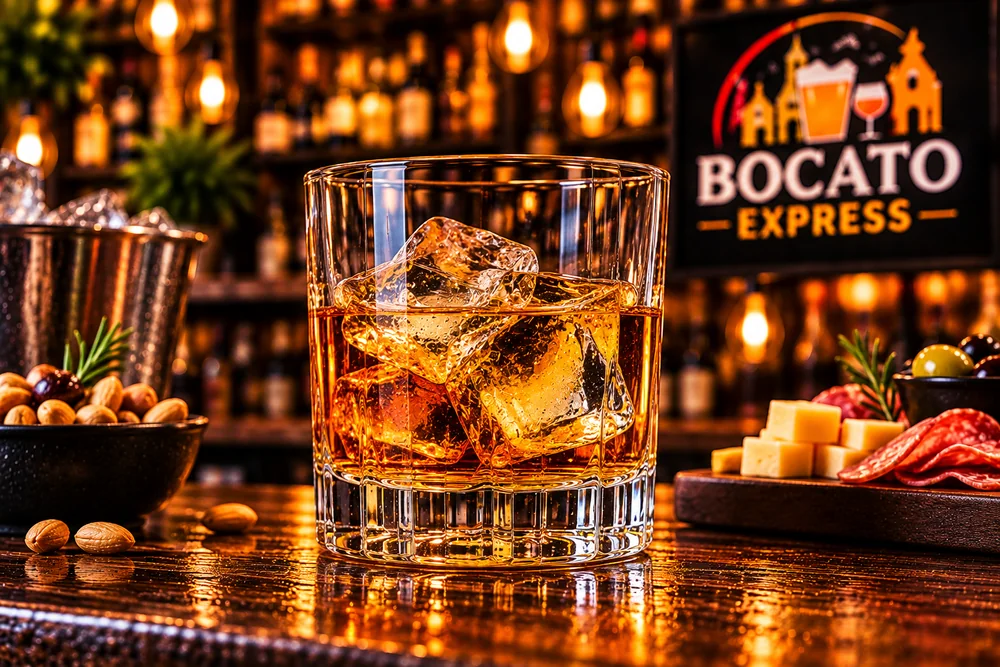 Whisky con hielo Bocato Express Cochabamba